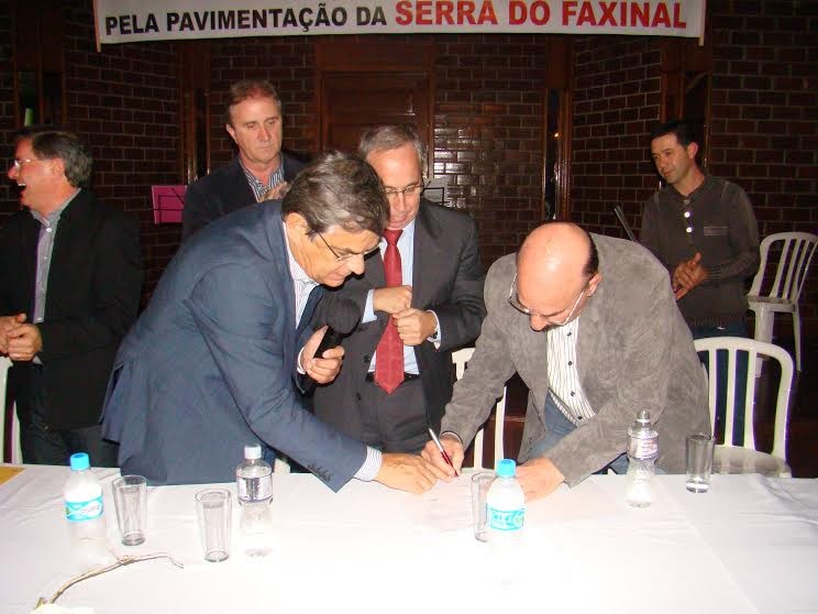 Rodovia na Serra do Faxinal será concluída