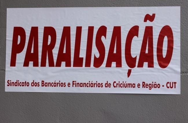 A partir desta terça-feira, atendimento ao público nos bancos estará comprometido