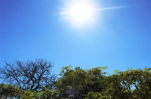 Tarde de Primavera com 39°C em Criciúma 