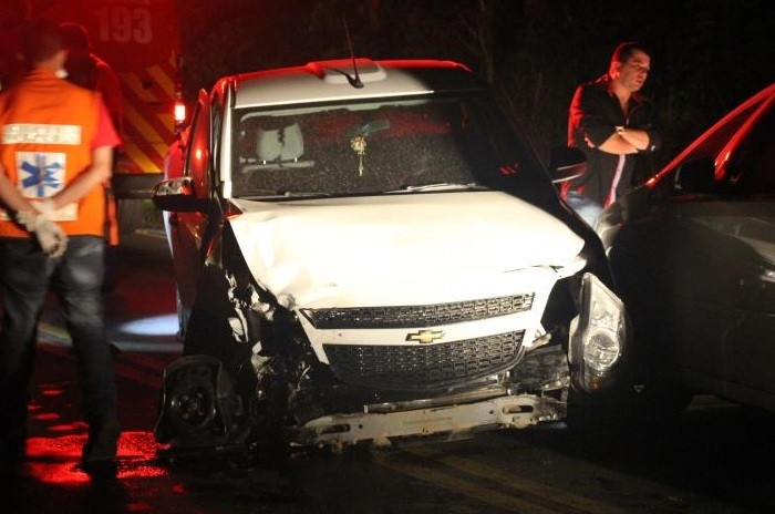 Idoso dorme ao volante e provoca acidente na SC-108