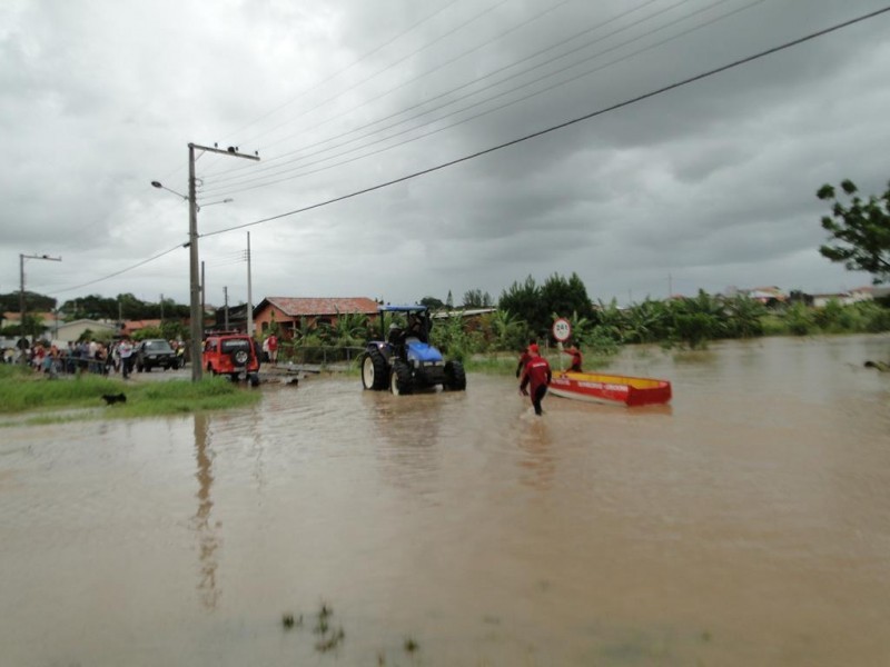 Içara decreta situação de emergência por causa de forte chuva