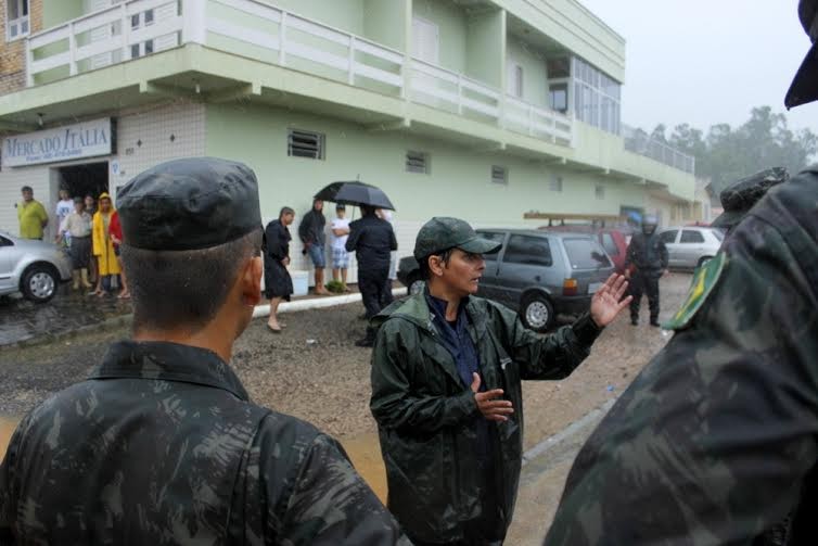 Defesa Civil monitora situação da chuva na cidade