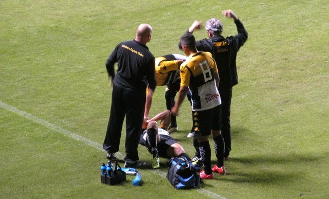 Com ruptura em ligamento, Rômulo será submetido à cirurgia