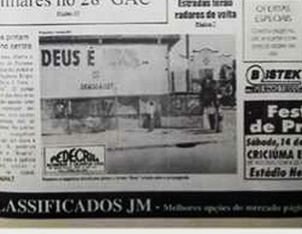 Há 20 anos, outdoor citava Deus e gerava muita polêmica
