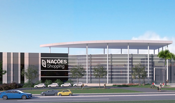 Nações Shopping em números e dimensões