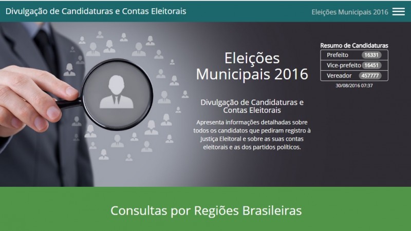 Parceria com IBGE divulga informações dos municípios no DivulgaCand