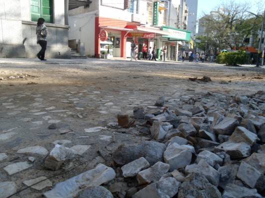TJSC mantém decisão sobre retirada do petit-pavé do Centro