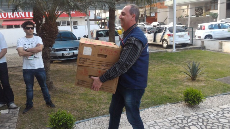 Primeiras urnas chegam ao Cartório Eleitoral