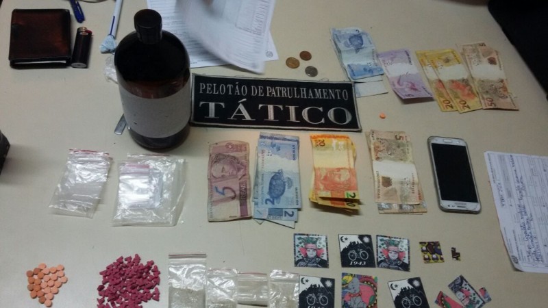 PM flagra comércio de nova droga vinda do Rio de Janeiro 