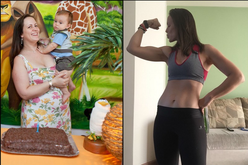 VÍDEO: Empresária e mãe de dois filhos perde 40kg com app de treinos