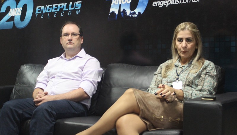 Luciane, Daniel e a Unesc sustentável