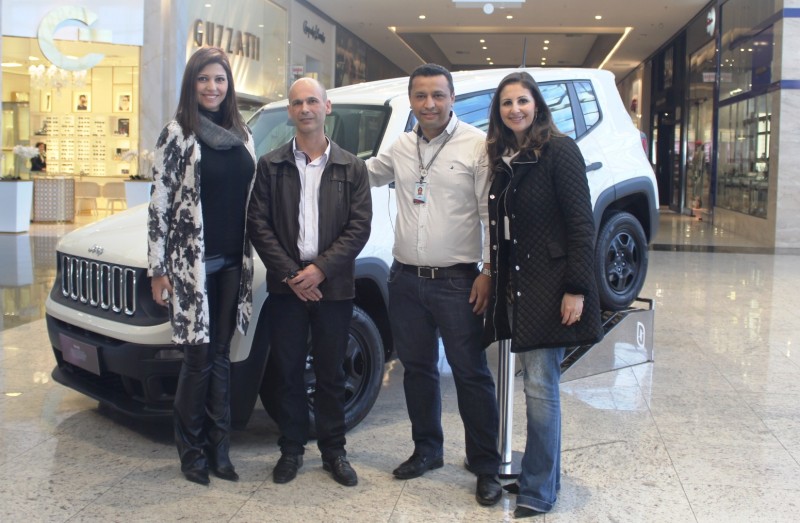 Morador do Metropol ganha Jeep Renegade do Nações Shopping