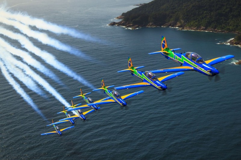 Aeroporto de Jaguaruna solicita apresentação da Esquadrilha da Fumaça