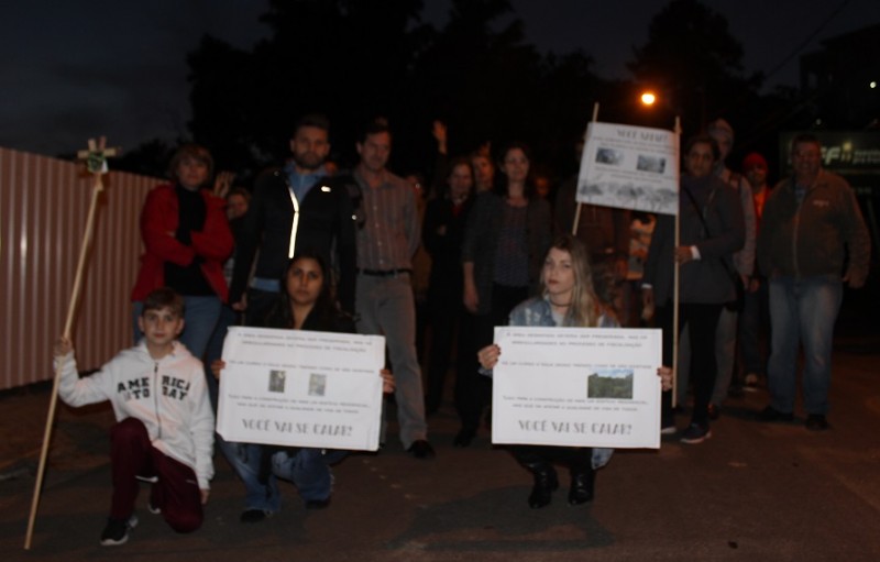 Após protestos, MP recomenda paralisação de obra