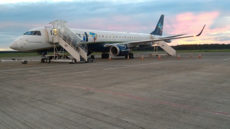Voos da Azul excluídos do Aeroporto de Jaguaruna a partir desta sexta-feira