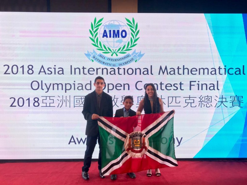 De Criciúma para o mundo: estudantes ganham bronze em olimpíadas de matemática na Tailândia