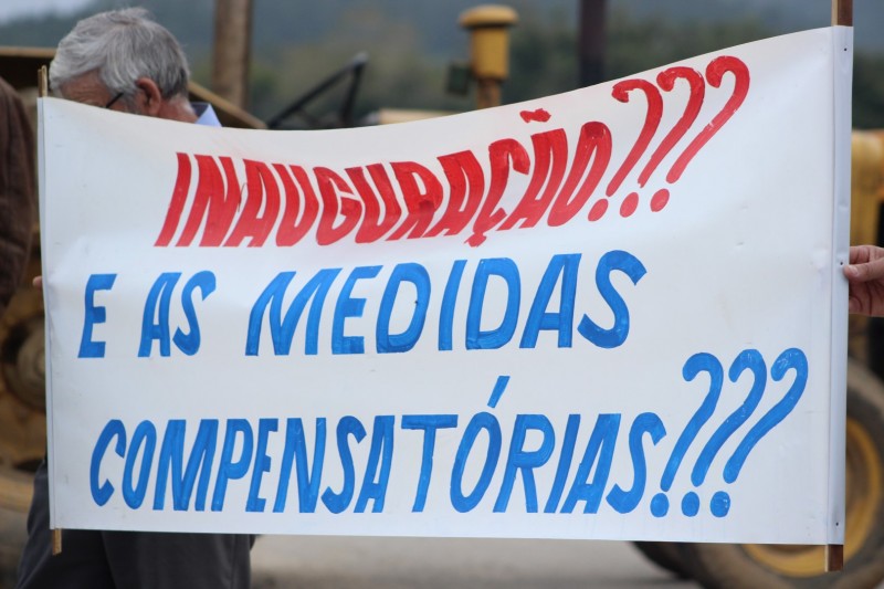 Com iminente abertura do Case, comunidade promete novo protesto pelas medidas compensatórias