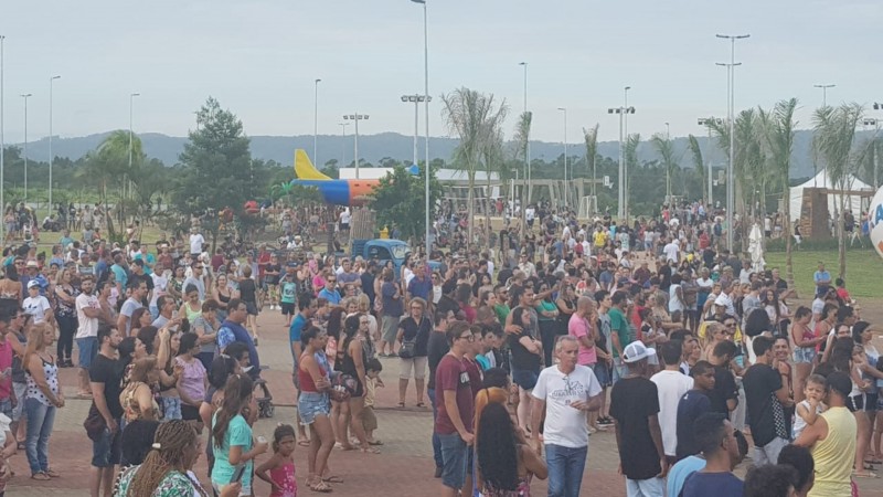 Parque dos Imigrantes é inaugurado com show nacional e resgate histórico