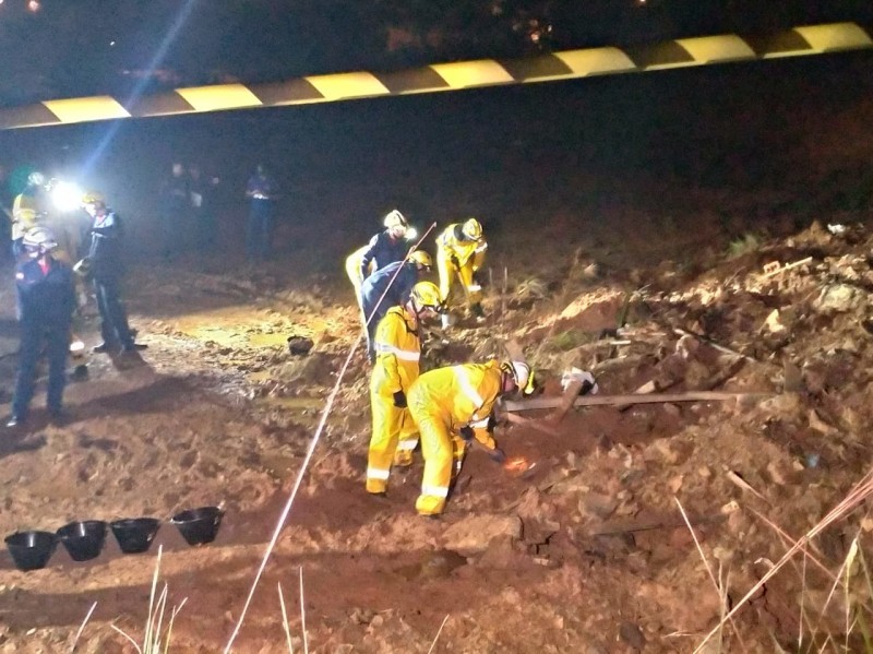 Inovação e realismo: bombeiros do Sul preparados para resgate em deslizamentos de terra