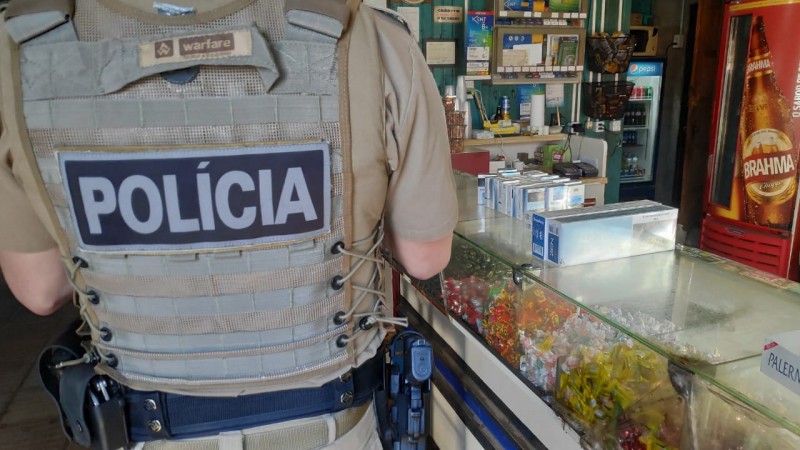 Polícia Militar deflagra Operação Varejo II para combater o comércio ilegal de cigarros