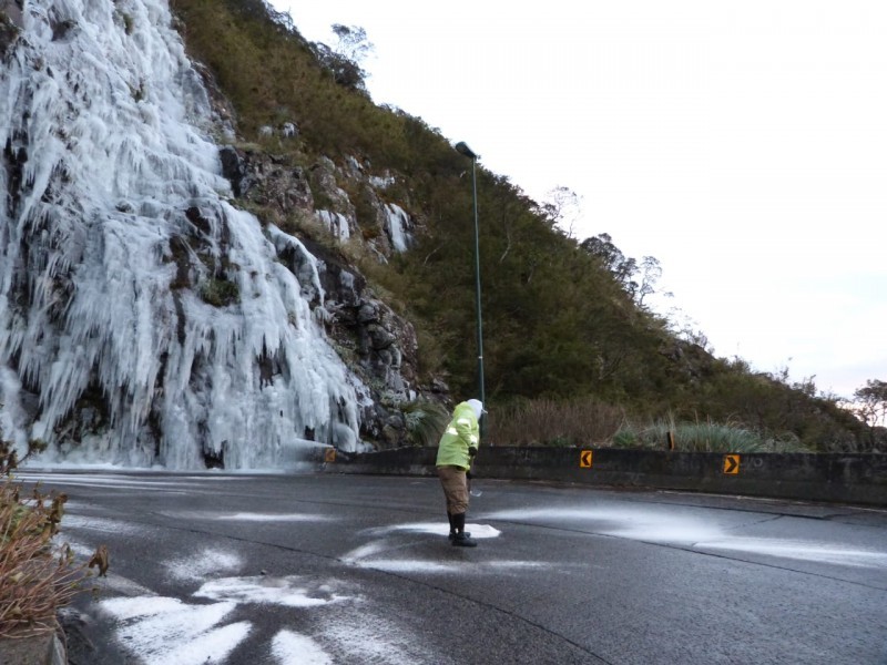 Previsão de neve na Serra Catarinense exige cuidado dos motoristas 