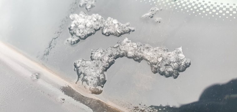 Em São Joaquim, o primeiro registro de neve nesta sexta-feira