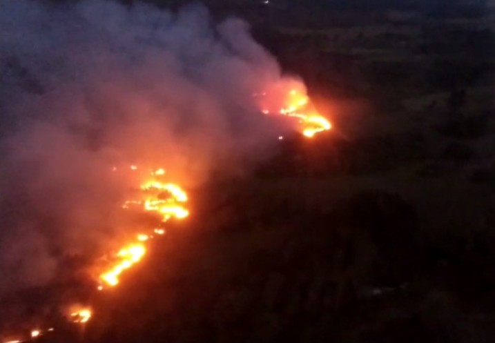 Após incêndios na Serra do Tabuleiro, Prefeitura de Palhoça decreta situação de emergência 