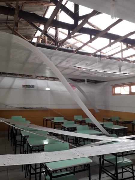 Temporal deixa estragos em Içara