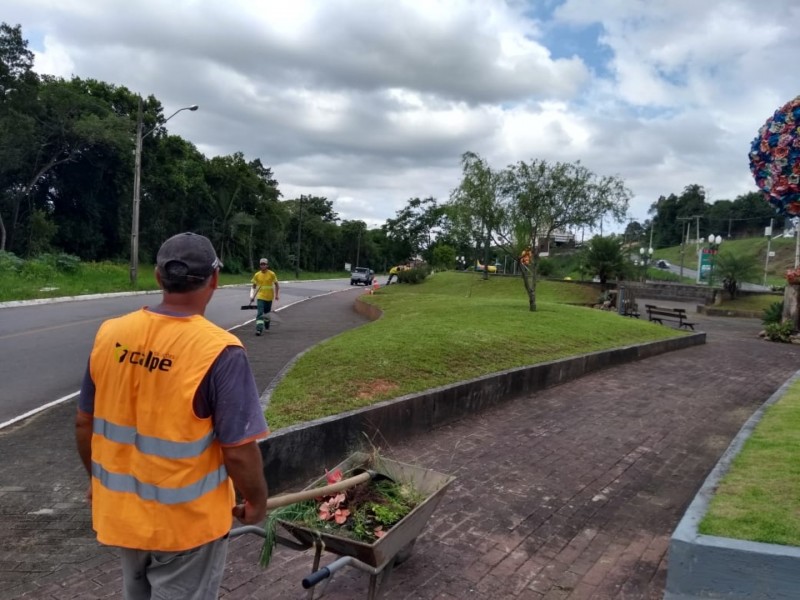 Lauro Müller concentra trabalhos para conservação urbana 