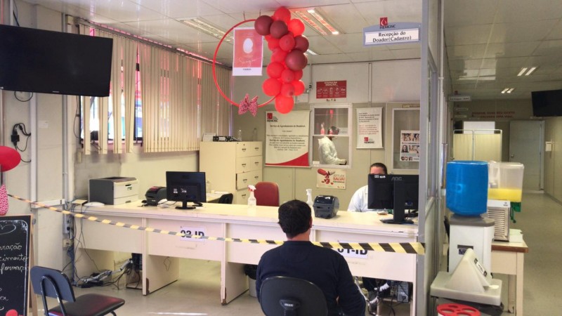 Hemosc está aberto e doadores deverão realizar agendamento 