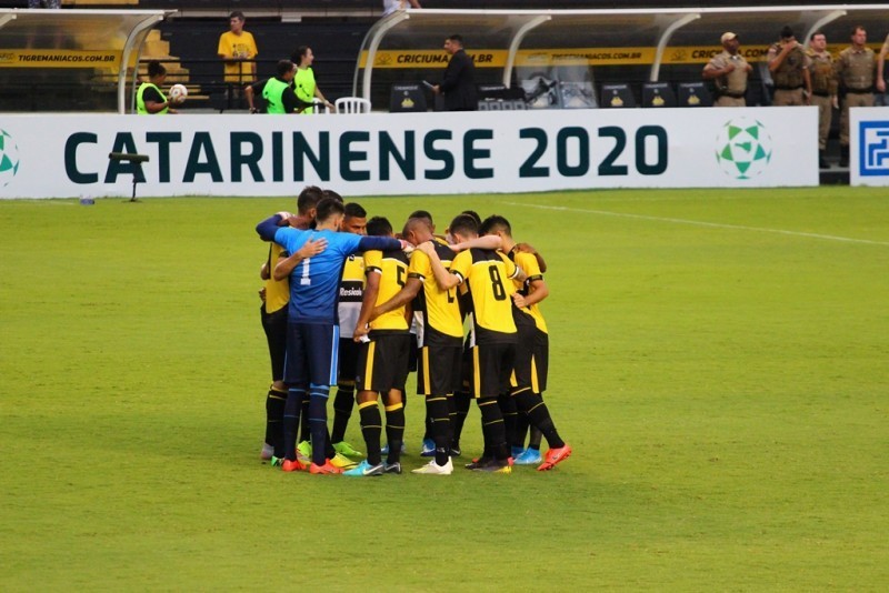 Dois jogadores do Criciúma testam positivo para a Covid-19