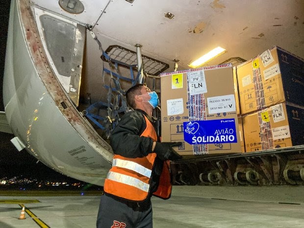 257 mil doses da vacina contra a Covid-19 chegam ao estado nesta quarta