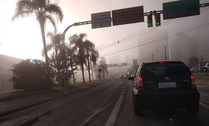 Calor predomina nesta segunda, mas semana será marcada pelo frio e temperaturas negativas no estado