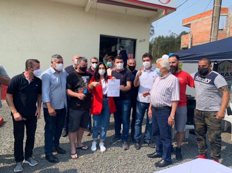 Siderópolis: assinada ordem de serviço para pavimentação da rodovia SID 258, no bairro Montenegro