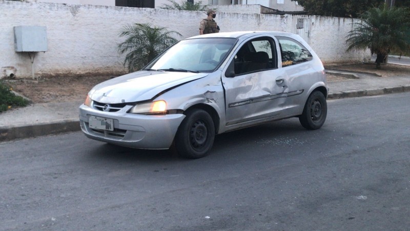 PM investiga acidente de trânsito que deixou crianças feridas no bairro Ana Maria