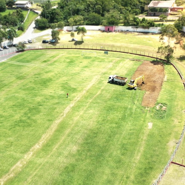 Próspera inicia reparos no estádio Mário Balsini para a temporada 2022
