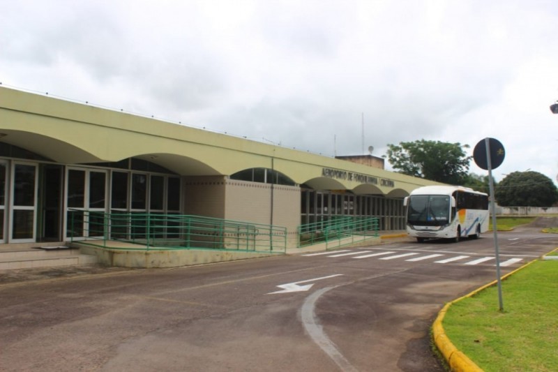 Pista do Aeroporto Diomício Freitas já está fechada para início das obras de revitalização