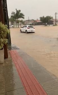 Municípios do Sul registram grande volume de água 