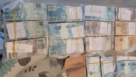 Operação Mensageiro: mais de R$ 1,3 milhão em dinheiro vivo apreendidos e R$ 282 milhões bloqueados 