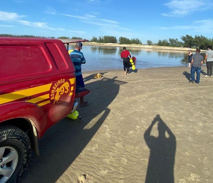 Identificado banhista que morreu após se afogar na Barra do Torneiro