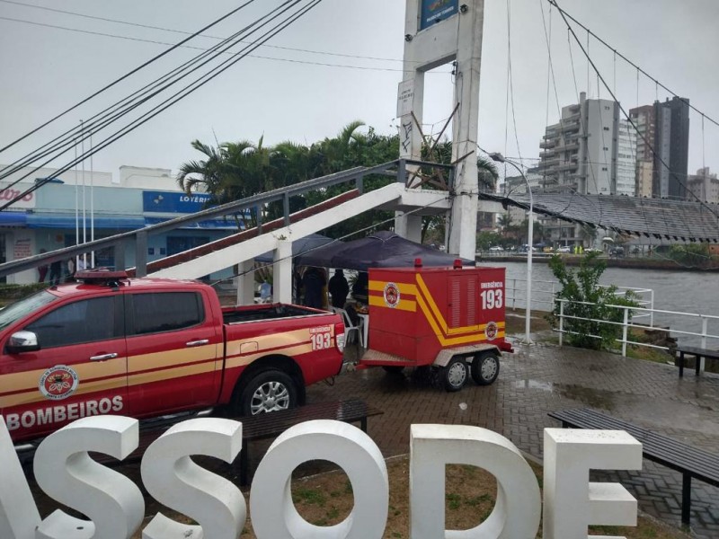 Buscas por desaparecido no Rio Mampituba são encerradas e serão retomadas nesta terça-feira