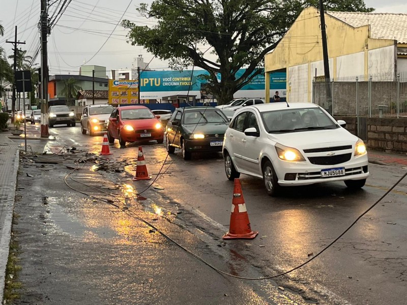 Mais de 9 mil unidades sem energia em Criciúma