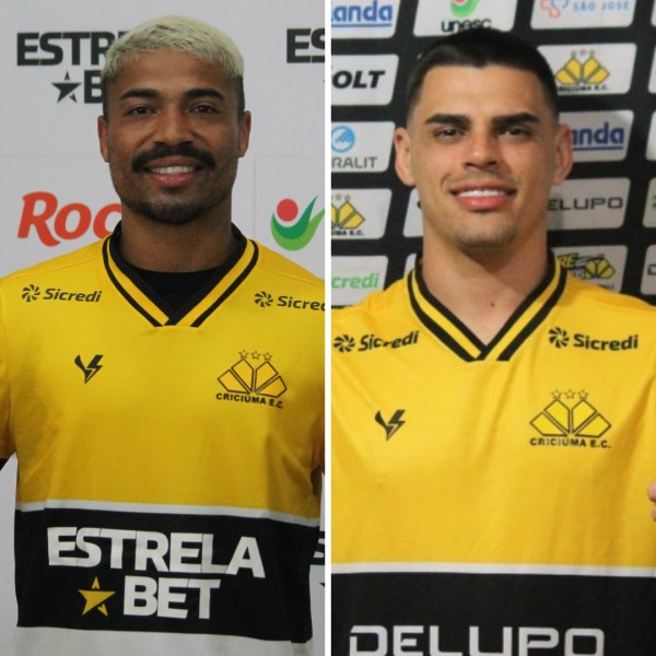 Criciúma confirma empréstimo de Alexandre Tam e Marcinho
