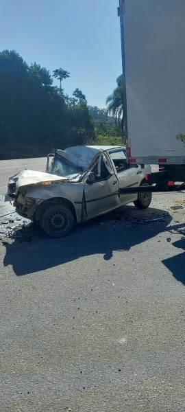 Motorista morre em acidente na SC-108
