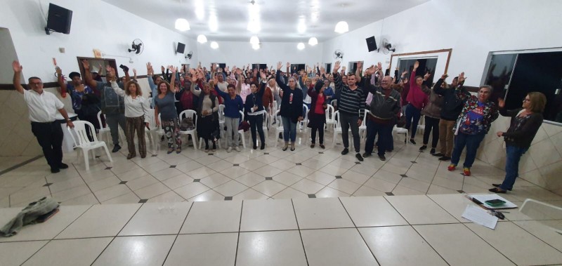 Assembleia do Siserp define por estado de greve; paralisação está prevista para segunda