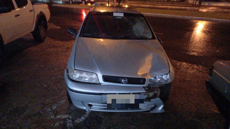 Idosa morre atropelada por carro em Criciúma