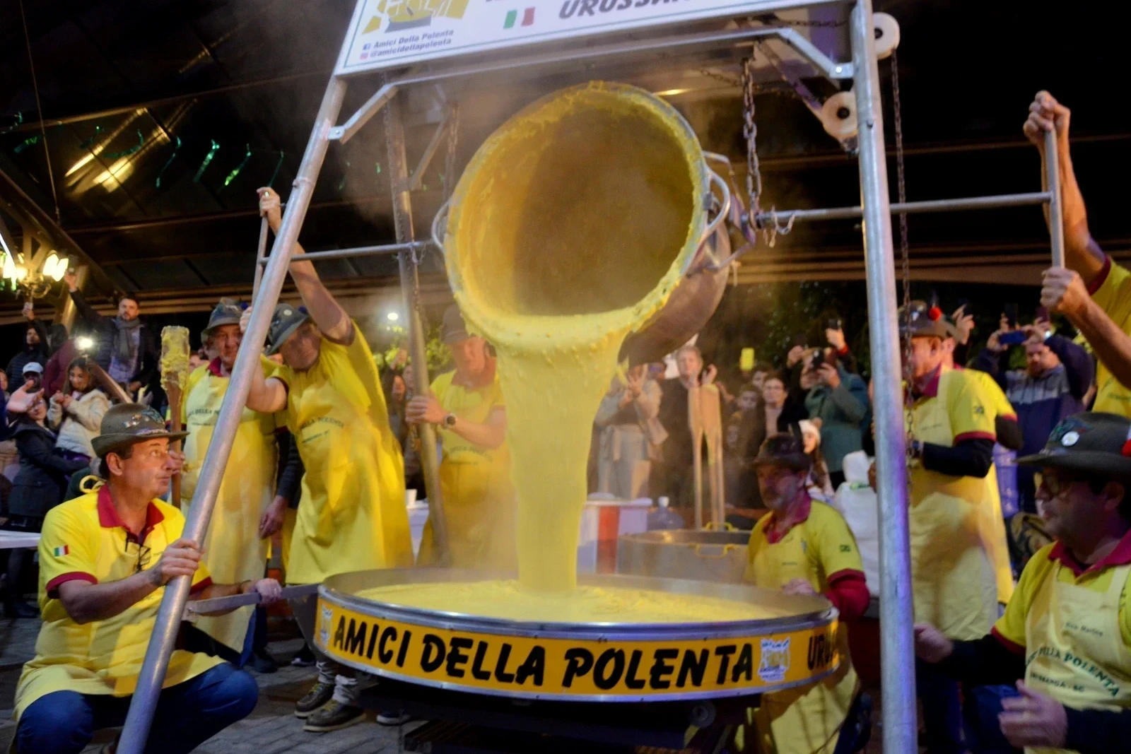 Tombo da Polenta marca contagem regressiva para a Festa do Colono de Siderópolis; confira a programação