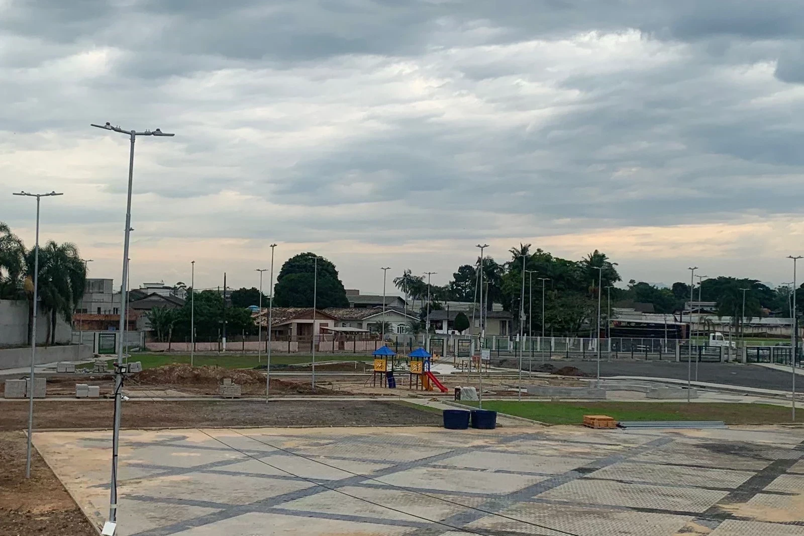 Criciúma: chafariz para banho será uma das atrações no Parque da Santa Luzia