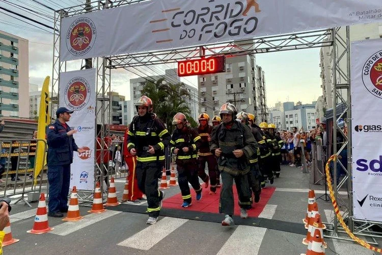 Corrida do Fogo movimenta Criciúma neste sábado; veja percurso