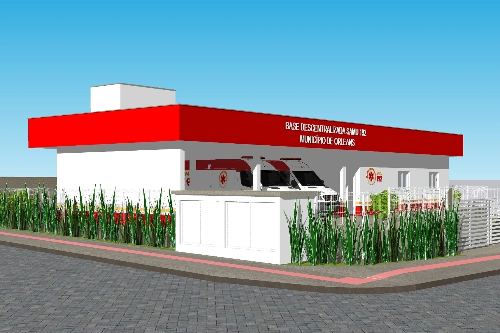 Orleans: projeto para construção da base própria do Samu é finalizado